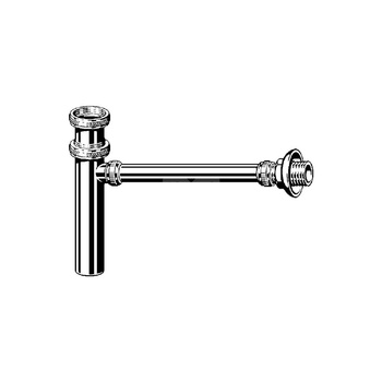 Rura regulowana mosiądz chrom., nr wzoru 5611.03 G: 1¼