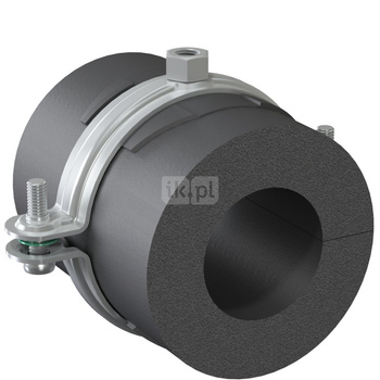 Obejma mocująca chłodu NICZUK LX19 60-61 mm gr. izol. 19mm (ocynk galwaniczny)