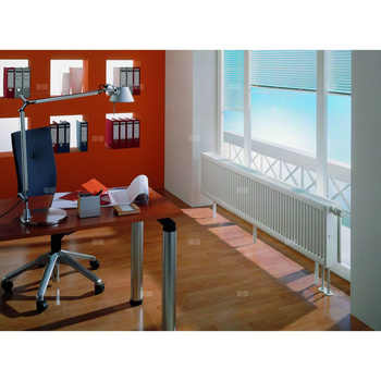 Grzejnik płytowy typ 33 KERMI X2 Profil-V, lewy, z osłonami wym. 750 x 1400 mm, kolor biały, moc 3703 W