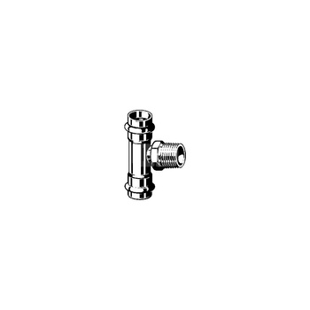 Trójnik VIEGA 23171 stal nierdzewna 18 mm x 3,4'' x 18 mm (mz x gz x mz)