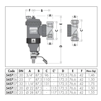 DIRTMAGPRO® - Separator zanieczyszczeń z podwójnym magnesem O 28