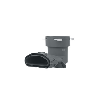 System rozdziału powietrza STIEBEL ELTRON Adapter LVE ÜB-O na DN 75 góra