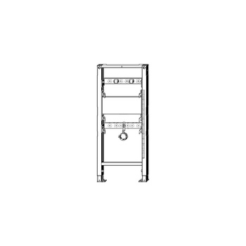 Stelaż podtynkowy do umywalki VIEGA 854033, 1300 x 500 x 85 mm, bateria: ścienna, regulacja wysokośći