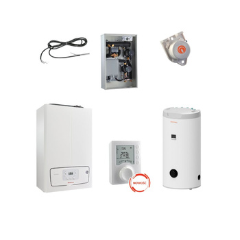 Zestaw z kotłem kondensacyjnym TERA 24 Komfort Plus 100