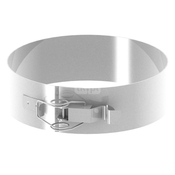 Opaska zaciskowa z zamkiem do złączki kotła