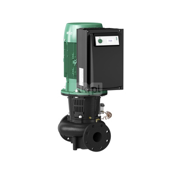 Pompa obiegowa WILO CronoLine-IL-E 50/180-7,5/2-R1-S1 typu in-line z silnikiem znormalizowanym 50/60 Hz, moc silnika 7.5kW 14 A 2900 obr/min, wlot Kołnierz DN 50