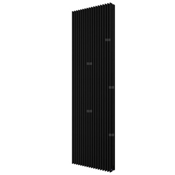 Grzejnik C.O. VIVAT VIV2-060/18C31 DOLNE/50 CZARNY/BLACK MAT