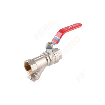Zawór kulowy FERRO F-POWER 1/2'' GW, uchwyt: dźwignia