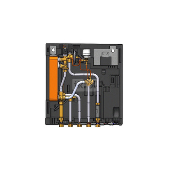 Danfoss EvoFlat WSS StS 2, w/bypass, w/1 CW meter, w/EPP front, 49kW