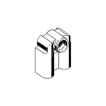 Izolacja naścienna VIEGA 532575 (model pojedynczy) tworzywo sztuczne, kolor czarny