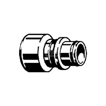 Adapter VIEGA 22336 jednoczęściowy, brąz (kw x kw), 30 mm, (głębokość: 15 mm) z uszczelką