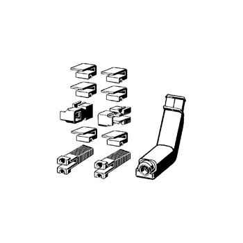 Zestaw wyposażeniowy, tworzywo sztuczne / czarny do odpływów prysznicowych VIEGA 496794