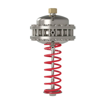 Regulator różnicy ciśnień/przepływu AFPQ 4, PN 40, 0.10 bar - 0.70 bar, 0.20 bar, 250 cm², Żółty