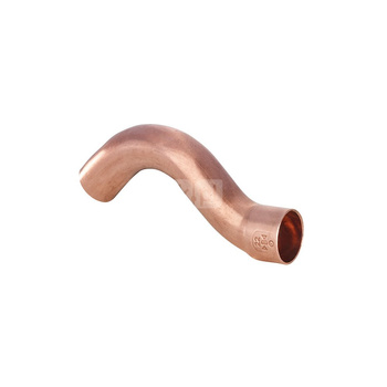 Obejście krótkie UNIPAK, miedź, 22 mm (lut wewnętrzny x lut zewnętrzny)