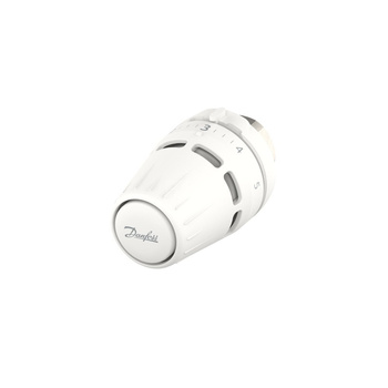 Gazowa głowica Danfoss Aero do zaworów Danfoss RA. Minimalna nastawa temperatury 16 C.