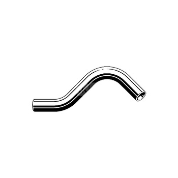 Obejście VIEGA 11093 jednoczęściowy, stal (ocynk galwaniczny/elektrolityczny) / stal (ocynk), 12 mm (kw x kw), 128 mm