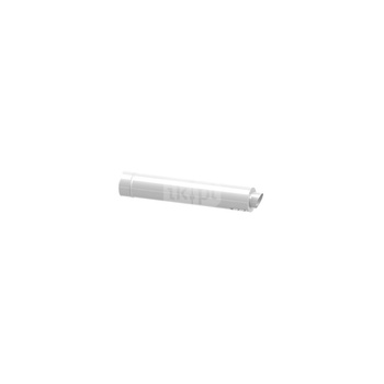Zakończenie poziome systemu TWIN długość 750mm fi80/125mm