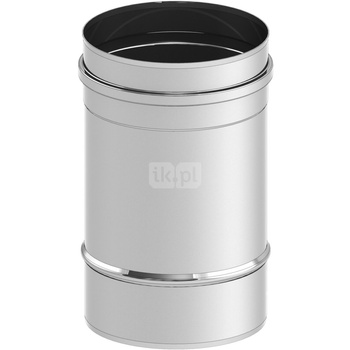Rura dł. 250mm fi80mm z uszczelką