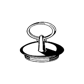 Korek odpływowy VIEGA 993431 czarny 45.5