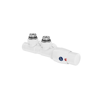 Zawór Z15 termostatyczny DUAL lewy C34 + złączki
