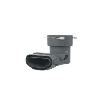 System rozdziału powietrza STIEBEL ELTRON Adapter LVE ÜB-U na DN 75 dół