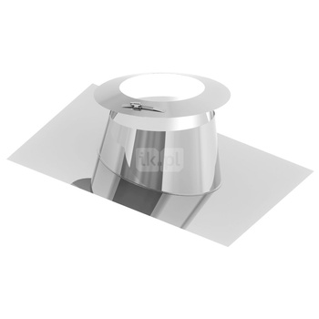 Przejście dachowe 5-15st. aluminiowe z kołnierzem fi100mm