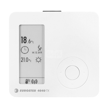 Regulator temperatury Euroster E4040TXC6 do współpracy z modułem C6RX