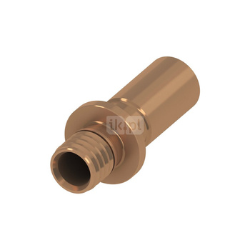 Połączenie do lutowania TECE flex, miedź, 32 mm x 28 mm (zz x lut zewnętrzny)