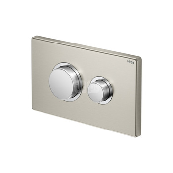 Przycisk uruchamiający do WC Prevista Visign for Public 11 nr wzoru 8631.1 płytka maskująca: stal nierdzewna szczotkowana klawisz: stal nierdzewna polerowana