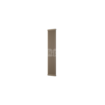 Grzejnik żeberkowy INSTAL-PROJEKT TUBUS 2 1200 x 576 mm, kolor biały/white silk, moc 1087 W