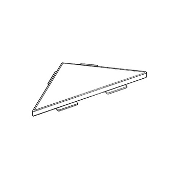 Ruszt do odpływu prysznicowego Stal nierdzewna VIEGA 497410