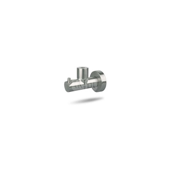 Zawór wodny MCALPINE GLASGOW, mosiądz (stal szczotkowana) 1/2'' x 10 mm