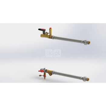 Zestaw przyłączeniowy Nexus Fluctus(Venturi) FODRV 15S, przepływ 130-530 l/h