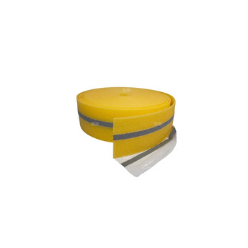 Taśma brzegowa KOTAR samoprzylepna plus 2 z zakładką i nacięciami/ Butyl Żółta Grubość . 8mm x 150mm x 25 mb