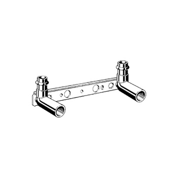 Uchwyt montażowy ścienny VIEGA 22211, rozstaw 100 mm, GW x mz, 1/2'' x 15mm