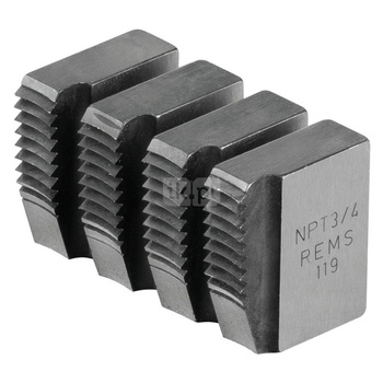 Noże gwintujące NPT 3/4, Zestaw