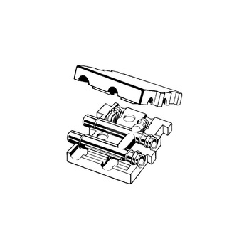Sanpress-rozdzielacz do jastrychu z SC-Contur brąz, nr wzoru 2252 d1: 22 d2: 15 d3: 22