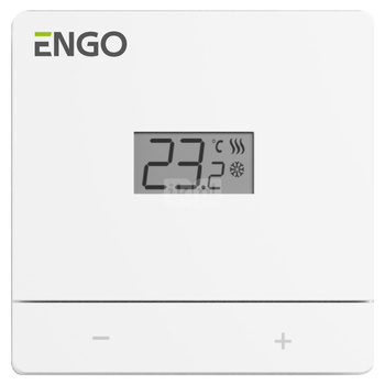 Termostat ENGO CONTROLS EASY-BATW dwużyłowe zasilanie bateria włącz/wyłącz 5..35'C 230 V 3 A