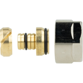 Złączka zaciskowa uniwersalna do rur z tworzywa z gwintem 3/4'', 16x2 mm, 10 szt.