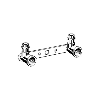 Uchwyt montażowy ścienny VIEGA 222205, rozstaw 150 mm, GW x mz, 1/2'' x 15mm