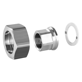 Złączka gwintowana typ 13, DN32, Gwint wewnętrzny, uszczelnienie płaskie