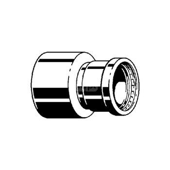 Złącze Profipress VIEGA 24151XL redukcja jednoczęściowy, Cu / Cu, 64 mm x 42 mm (kw x mz)