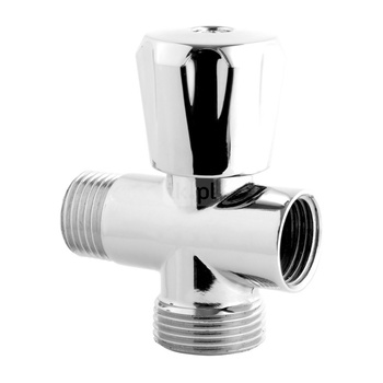 Zawór wodny FERRO Grzybkowy 3-drogowy GZ 1/2'' x GZ 3/4''
