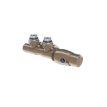 Zawór Z15 termostatyczny dual lewy C42 + złączki pex