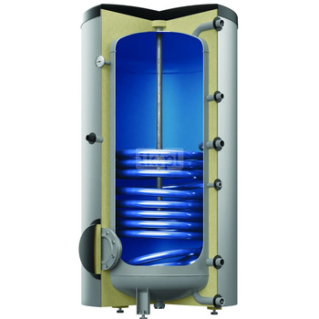 Pojemnościowy podgrzewacz wody Storatherm Aqua AF 500/1M_C 1 wężownica, srebrny, klasa energetyczna C