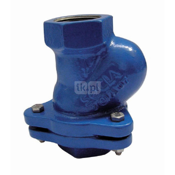 Zawór zwrotny kulowy, żeliwny  Rp 1½