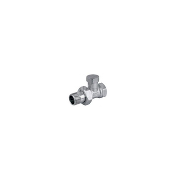 PHA-031 Zawór grzejnikowy odcinający prosty 3/8" PN10