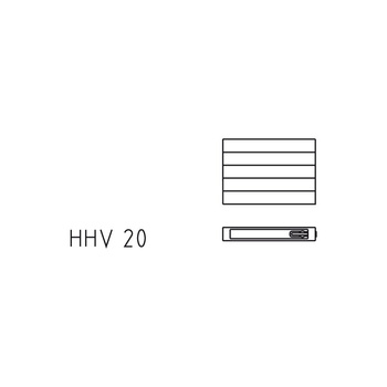 Grzejnik płytowy typ 20 KERMI V-HHV wym. 770 x 1400 mm, kolor biały, moc 1695 W