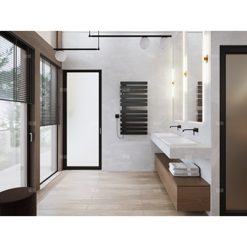 GRZEJNIK ELEKTRYCZNY NAMELESS SMART AIR ELECTRO NAMED-50/120C31U PODTYNKOWE PRAWE C31 BLACK MAT