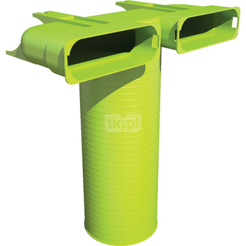 Skrzynka rozprężna sufitowa do kanałów płaskich DN125 (3 szt.) FKU 140-1